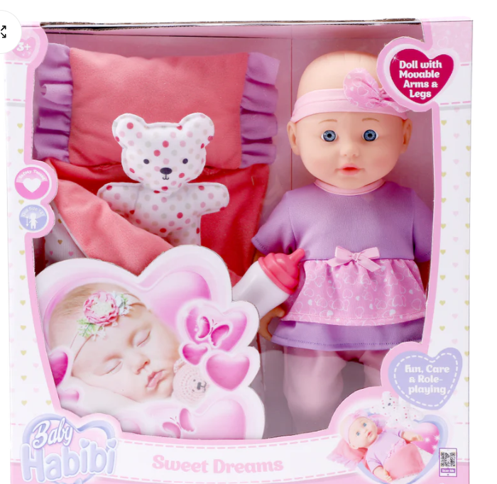 Baby Habibi Doll Sweet Dream 14inch