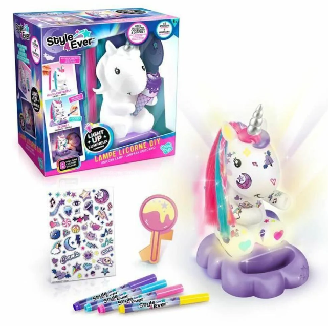 Style 4ever Light Up Unicorn Doll
