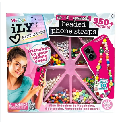 Beaded Phone Strap Set Toy