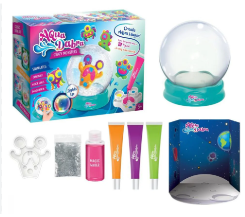 AquaDabra Crazy Monsters Water Globe
