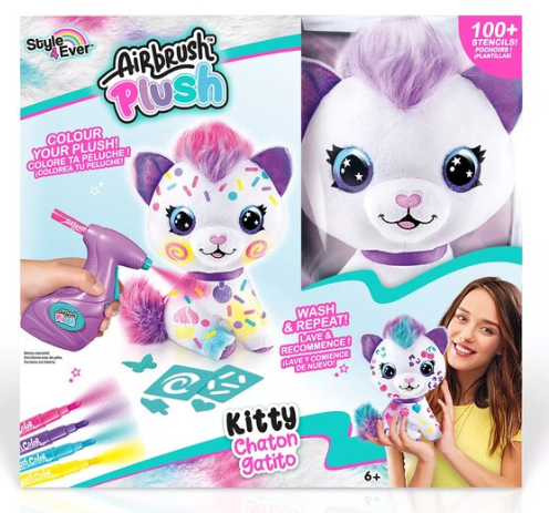 Kitty doll with spray creative toys for kids
