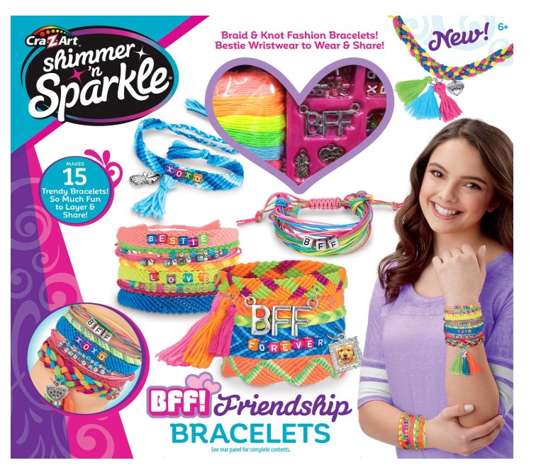 Shimmer N Sparkle Best Friends D'Art Bracelet Set