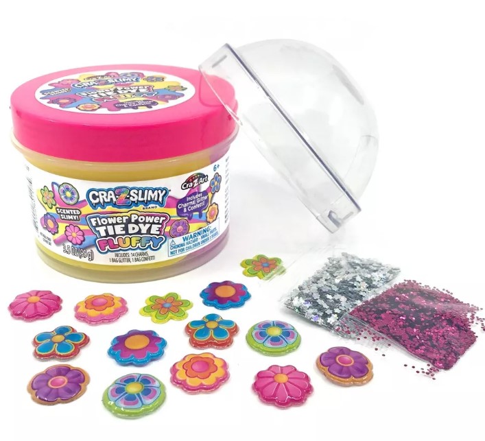 Kra-ze-slimy bright flowers