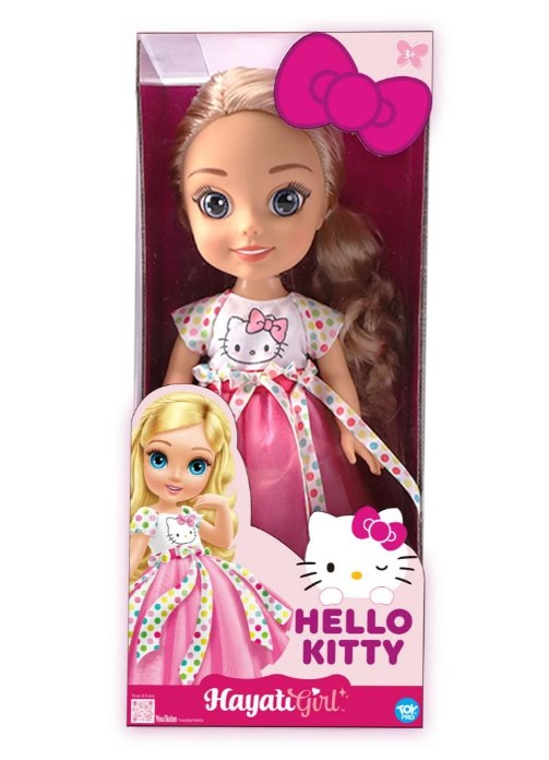 Hello Kitty Birthday Doll with Dress - 14 Inch