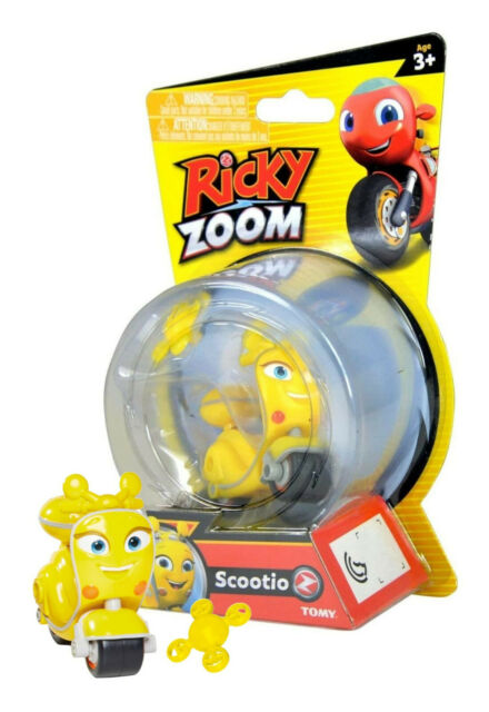 Ricky Zoom Scooter - By Tommy - Sealed - Free Standing - Freewheel