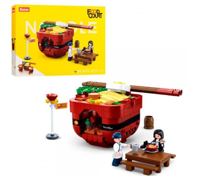 Sluban construction and installation of the dining hall