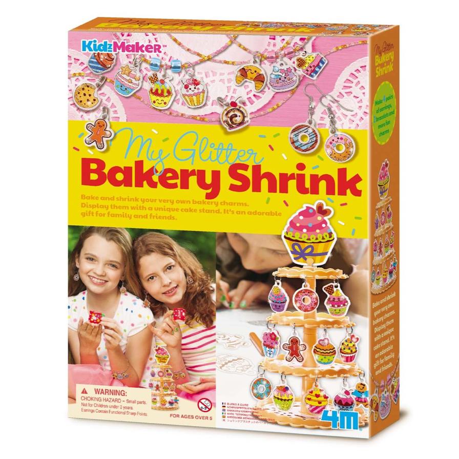 Beautiful jewelry and key rings - glitter art cakes