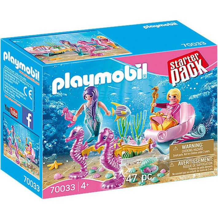  Playmobil Starterpack Seahorse Carriage 47 Pcs