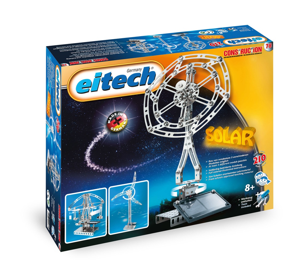 Eitech Deluxe Solar Metal Construction Set