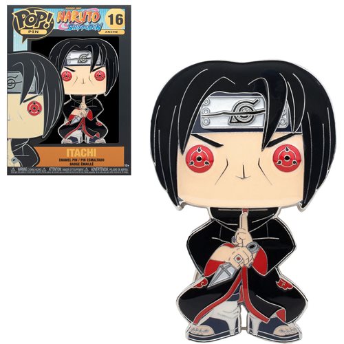 FUNKO POP-PIN-16-ANIME-NARUTO SHIPPUDEN-ITACHI