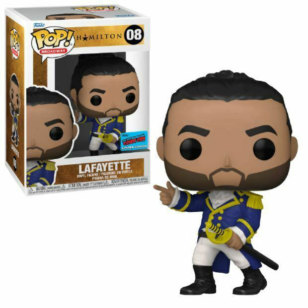 Funko Pop! Broadway: Hamilton-08- Lafayette, Fall Convention Exclusive