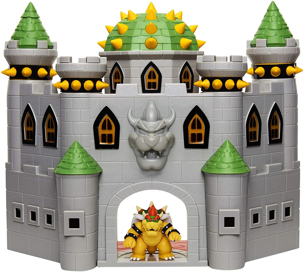 Nintendo Bowser Deluxe Super Mario Playset with Personal Bowser
