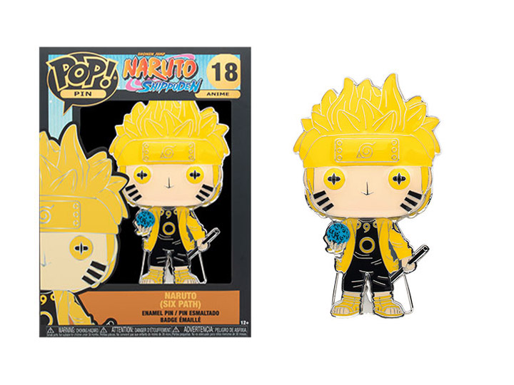 LF Enamel Pin! Animation: Naruto Six Path with (Chase)