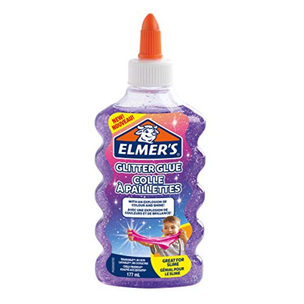 Elmer's Purple Glitter Glue 177ml