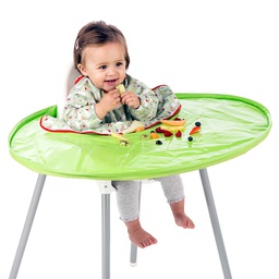 [9835] Teddy Toot - Bib and Tray Set
