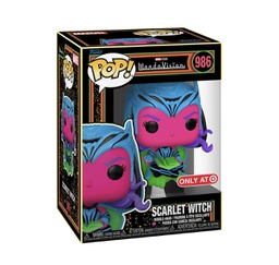 [FU62746] Funko Pop Marvel Wanda Vision-986-Black Light-Scarlet Witch