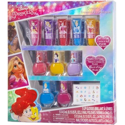 [DP2811GA] Disney Princess nail polish and 5 lip glosses