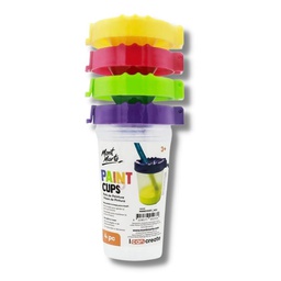 [MMKC0257] Mont Marte Paint Cups 4 pcs