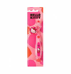 [1063002] Hello Kitty toothbrush for kids with lid and base