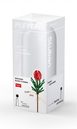 [M38-B1101-08] Sluban Red Vase Puzzle - 243 Pieces