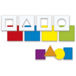 [61337] Clementoni - a set of teaching shapes and colors