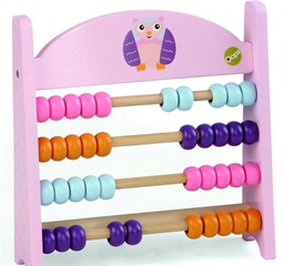 [OPSOP1102612] Educational wooden owl shaped ops toy