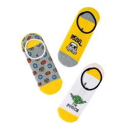 [DIS300725] Boys No Show Socks - Pack of 3