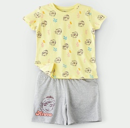 Princess Anna Senior Girls Short Pyjama Set