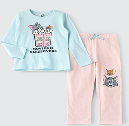 Tom &amp; Jerry Junior Girls Pyjama Set