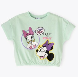 Girls Minnie and Daisy short t-shirt