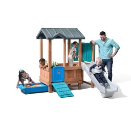 [ST24906KR] Step 2 Woodland Adventure Slide and Playhouse