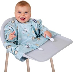 [IB038R] Bebado Baby Weaning Bib and Cutlery Set