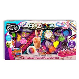 [SNS-65593] Shimmer Sparkle Rubber Bracelet Set