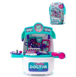 [008-985] (2 in1)Doctor Set draw-bar box