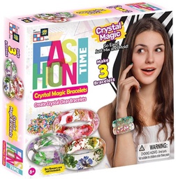 [DTT-12436] مجموعة إبداعية وقت الموضة - أساور ماجيك الشفافة