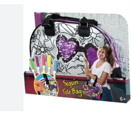 [DTT-6164] Fashion Time Tote Bag Reversible Sequins