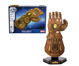 [S4D6069823] Marvel Infinity Gauntlet - 3D Gauntlet with Stand 142pcs