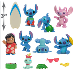 [46259] Disney Lilo and Stitch Exclusive Deluxe 13 Piece Figure Set