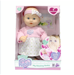 [BH-697924] Baby Habibi Doll My Kissing Baby 14inch (Active)