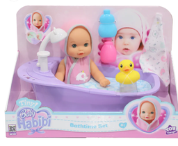 [BH-697912] Baby Habibi Doll Bathtime Set 8.5inch Tiny