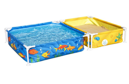 [26-561CF] Swimming pool with sandpit for children