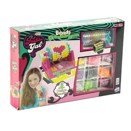 [NG-698012] مجموعة إبداعية من الخرز مع الإكسسوارات لصنع الأساور