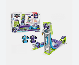 [10-019-10-Purple] Transforming robot and race car set