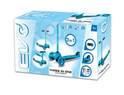 [1438243] Evo 3 in 1 Cruiser Scooter - Blue