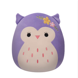 [JSMSQER00911] Squishmallows 12" Holly Purple Owl Doll
