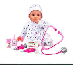 [PKN78502] Dolls World Doctor Doll 46 cm with accessories