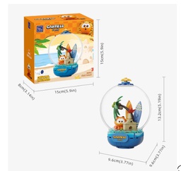 [86801] Garfield Crystal Building Balls Set - Chill-99 Pieces