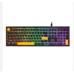 [XT-KB-512-BK] لوحة مفاتيح سلكية بمنفذ مكونة من 108 مفتاحا