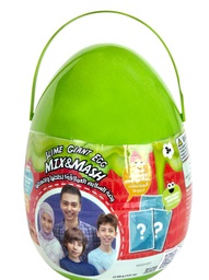 [3Z0778P] A mourning family. Giant slime surprise egg toy