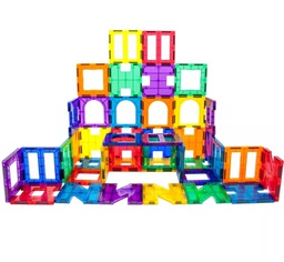 [pt42] Picasso Tiles Magnetic Art Tile Set 42 Piece